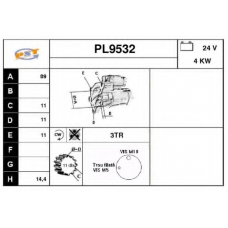 PL9532 SNRA Стартер