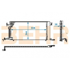 7401011 BEHR Condenser