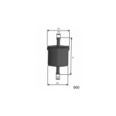 E514 MISFAT Топливный фильтр