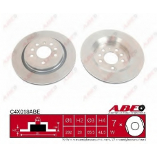 C4X018ABE ABE Тормозной диск