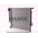 051500N AKS DASIS Радиатор, охлаждение двигателя
