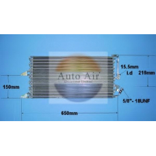 16-1118 AUTO AIR GLOUCESTER Конденсатор, кондиционер