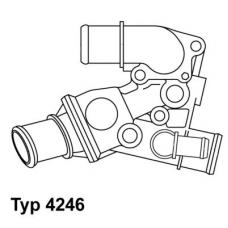 4246.80D WAHLER Термостат, охлаждающая жидкость