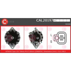 CAL20197AS CASCO Генератор