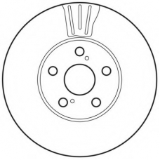 562683BC BENDIX Тормозной диск