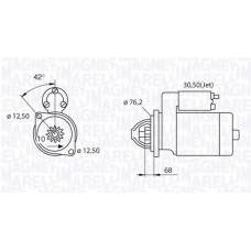 063521250480 MAGNETI MARELLI Стартер