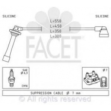 4.9739 FACET Комплект проводов зажигания