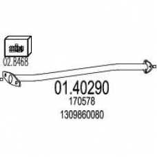01.40290 MTS Труба выхлопного газа