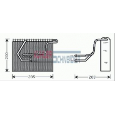 8713601 KUHLER SCHNEIDER Испаритель, кондиционер