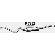 P7252 FENNO Глушитель выхлопных газов конечный