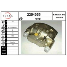 2254055 EAI Тормозной суппорт