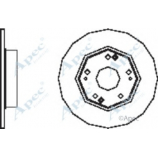 DSK2547 APEC Тормозной диск