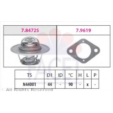 7.8473 FACET Термостат, охлаждающая жидкость