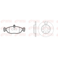 8393.02 REMSA Комплект тормозов, дисковый тормозной механизм