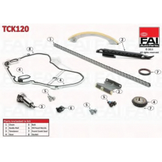 TCK120 FAI AutoParts Комплект цели привода распредвала