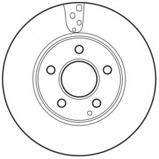 562637BC BENDIX Тормозной диск