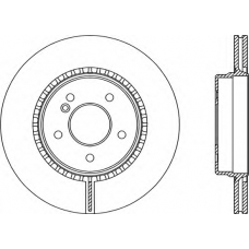 BDR2065.20 OPEN PARTS Тормозной диск