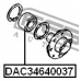 DAC34640037 FEBEST Подшипник ступицы колеса