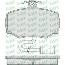 05P752 LPR Комплект тормозных колодок, дисковый тормоз
