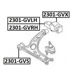2301-GVX ASVA Подвеска, рычаг независимой подвески колеса