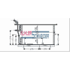 0320001 KUHLER SCHNEIDER Конденсатор, кондиционер