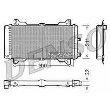 DRM10012 DENSO Радиатор, охлаждение двигателя