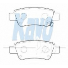 BP-2055 KAVO PARTS Комплект тормозных колодок, дисковый тормоз