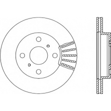 BDR1841.20 OPEN PARTS Тормозной диск