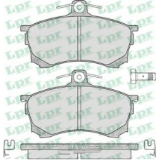 05P420 LPR Комплект тормозных колодок, дисковый тормоз