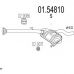 01.54810 MTS Средний глушитель выхлопных газов