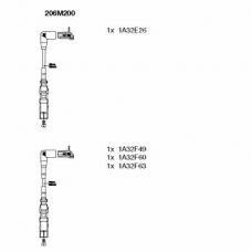206M200 BREMI Комплект проводов зажигания