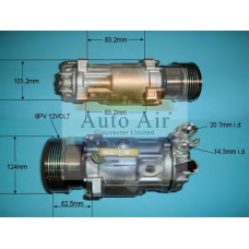 14-1312 AUTO AIR GLOUCESTER Компрессор, кондиционер