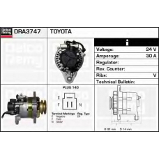 DRA3747 DELCO REMY Генератор