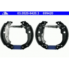 03.0520-9420.3 ATE Комплект тормозных колодок