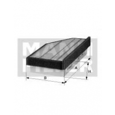C 2243/1 MANN-FILTER Воздушный фильтр