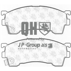 1563604019 Jp Group Комплект тормозных колодок, дисковый тормоз