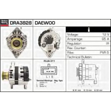 DRA3828 DELCO REMY Генератор