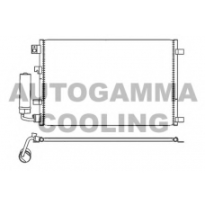105718 AUTOGAMMA Конденсатор, кондиционер