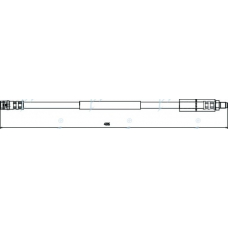 HOS3677 APEC Тормозной шланг