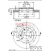 24935 E METZGER Тормозной диск