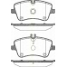 8110 23026 TRISCAN Комплект тормозных колодок, дисковый тормоз