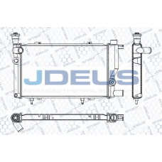 RA0210241 JDEUS Радиатор, охлаждение двигателя
