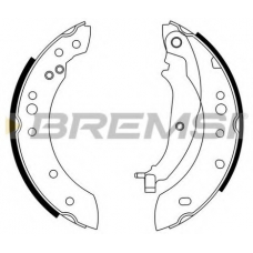 GF0832 BREMSI Комплект тормозных колодок