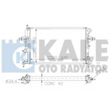 141000 KALE OTO RADYATOR Радиатор, охлаждение двигателя