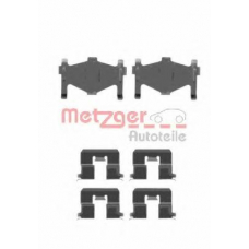 Z 1206 METZGER Комплектующие, колодки дискового тормоза