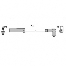 134980 HITACHI Комплект проводов зажигания