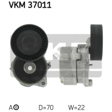 VKM 37011 SKF Натяжной ролик, поликлиновой  ремень