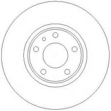 AC2218D AC Delco Тормозной диск