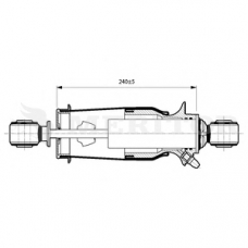 MLF5002 MERITOR Кожух пневматической рессоры