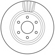 562813BC BENDIX Тормозной диск